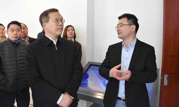 杭州市委常委、余杭區(qū)委書記毛溪浩一行蒞臨我司考察調(diào)研